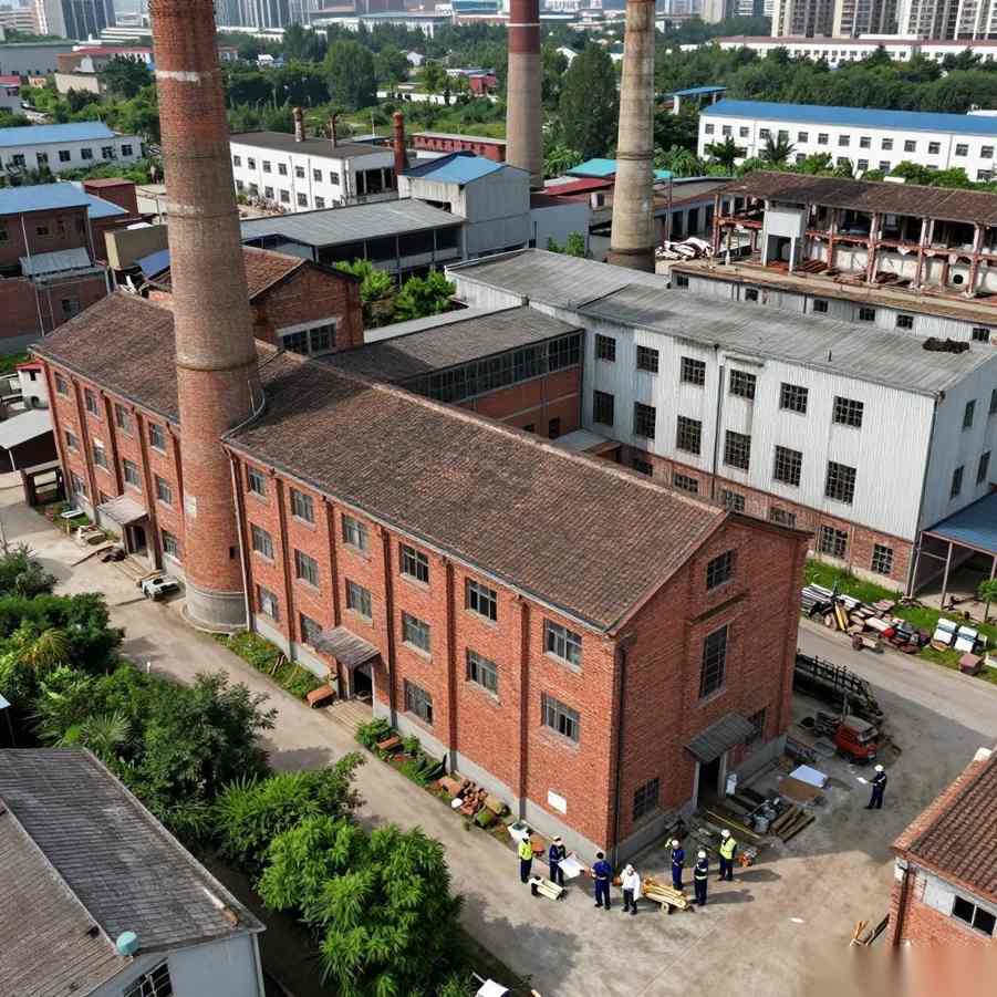 工厂拆除流程安全环保指南：高效资源回收与风险控制
