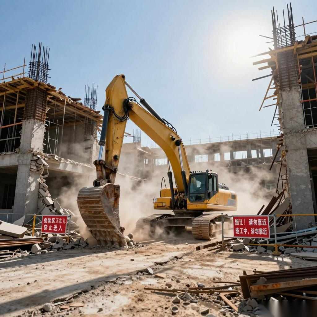 拆除工程安全管理全流程解析：防范坍塌事故的四大防护体系构建