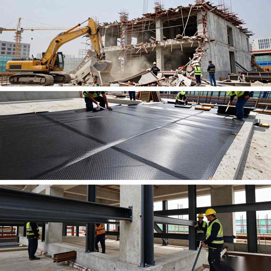 建筑拆除工程结构加固技术解析与环保施工策略