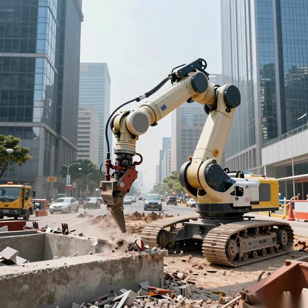 拆除机器人技术 revolution：高精度安全拆除新突破