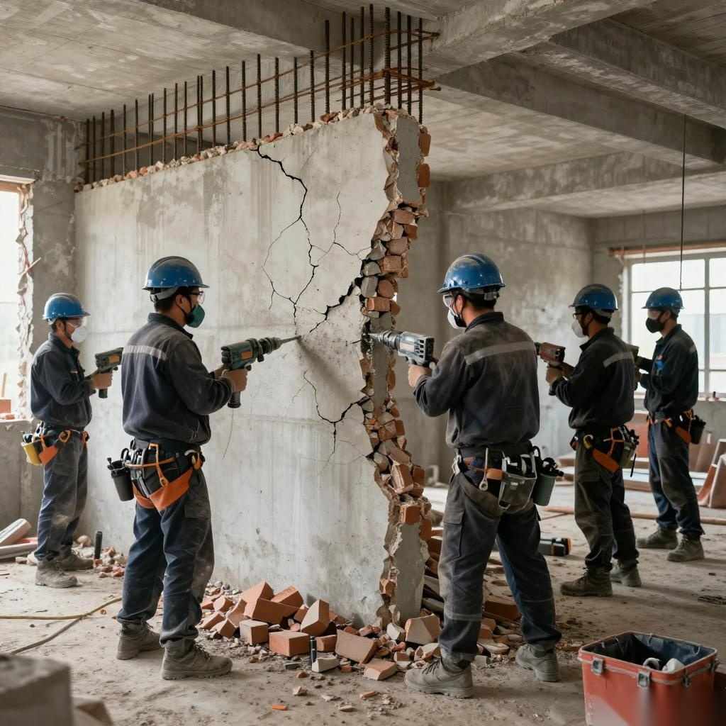 敲墙拆除团队选择指南:如何找到专业可靠的服务商 敲墙拆除团队选择指南:如何找到专业可靠的服务商