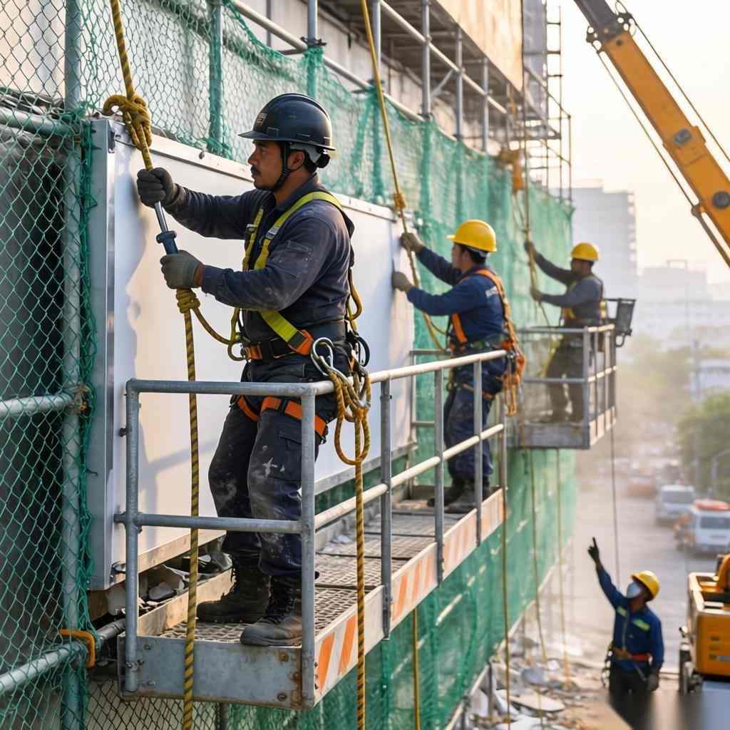 大型广告牌拆除施工方案安全高效实施指南(图2) 大型广告牌拆除施工方案安全高效实施指南