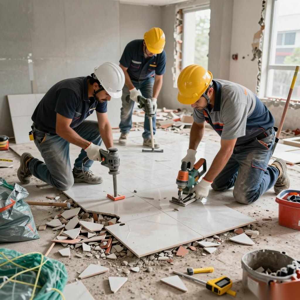 地砖拆除方案编写指南：提升装修效率的安全施工技巧
