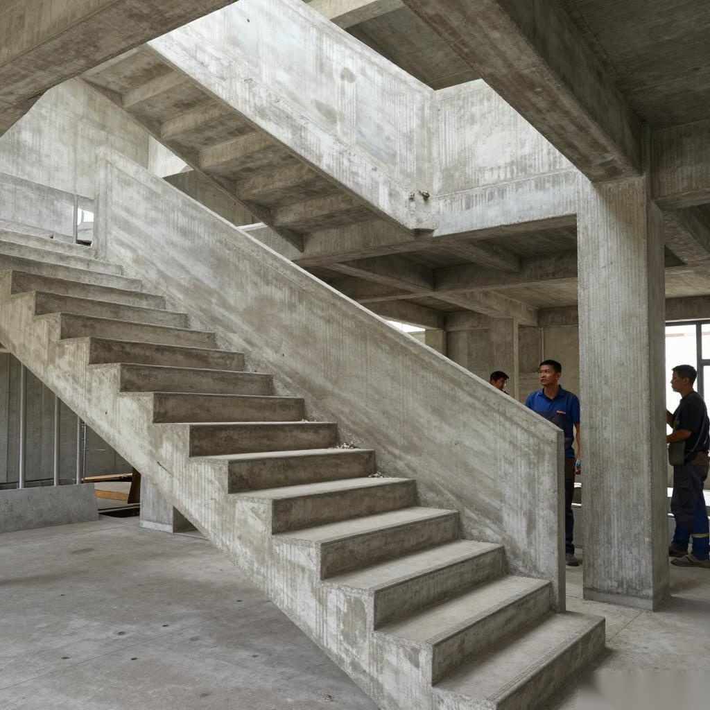 混凝土楼梯拆除技巧与安全操作指南
