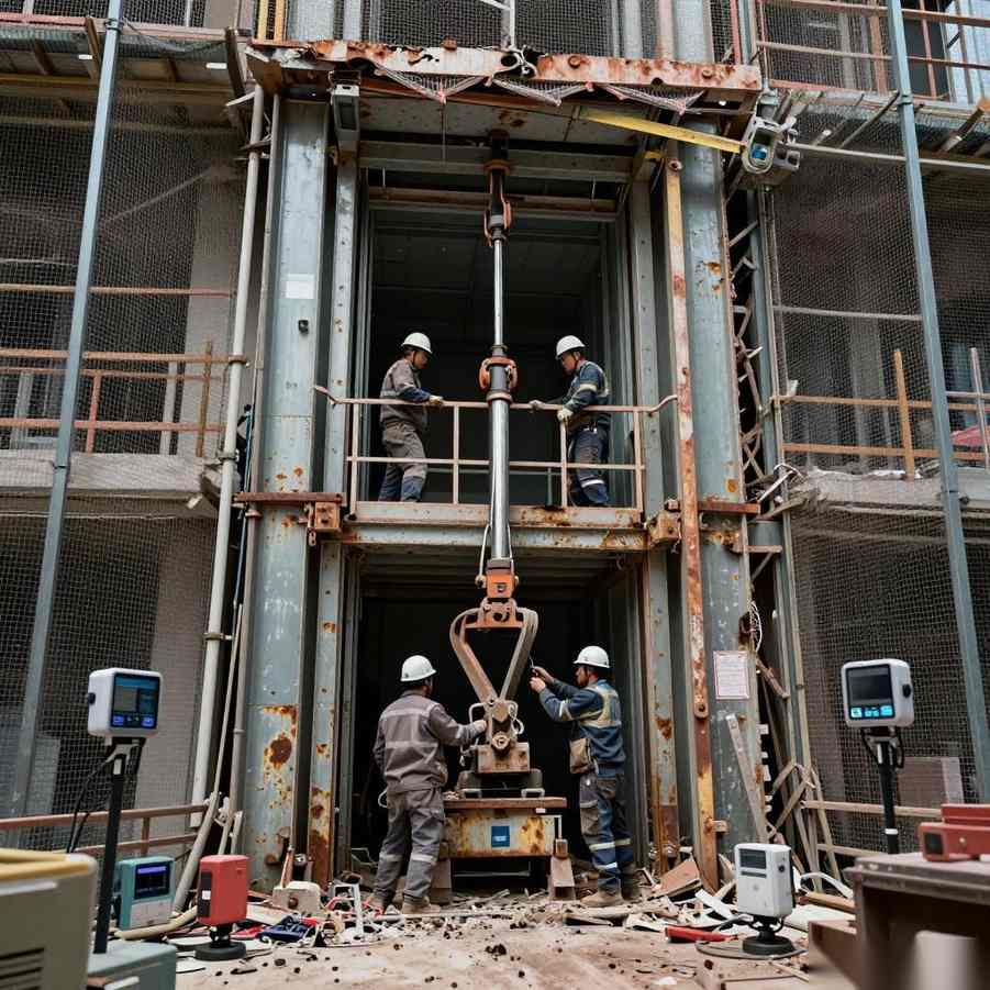 专业电梯拆除公司如何实现零风险作业安全保障