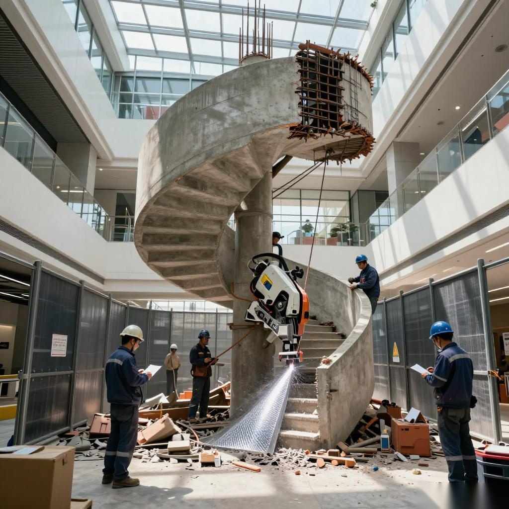 楼梯拆除安全风险怎么避？专业拆除技术解析