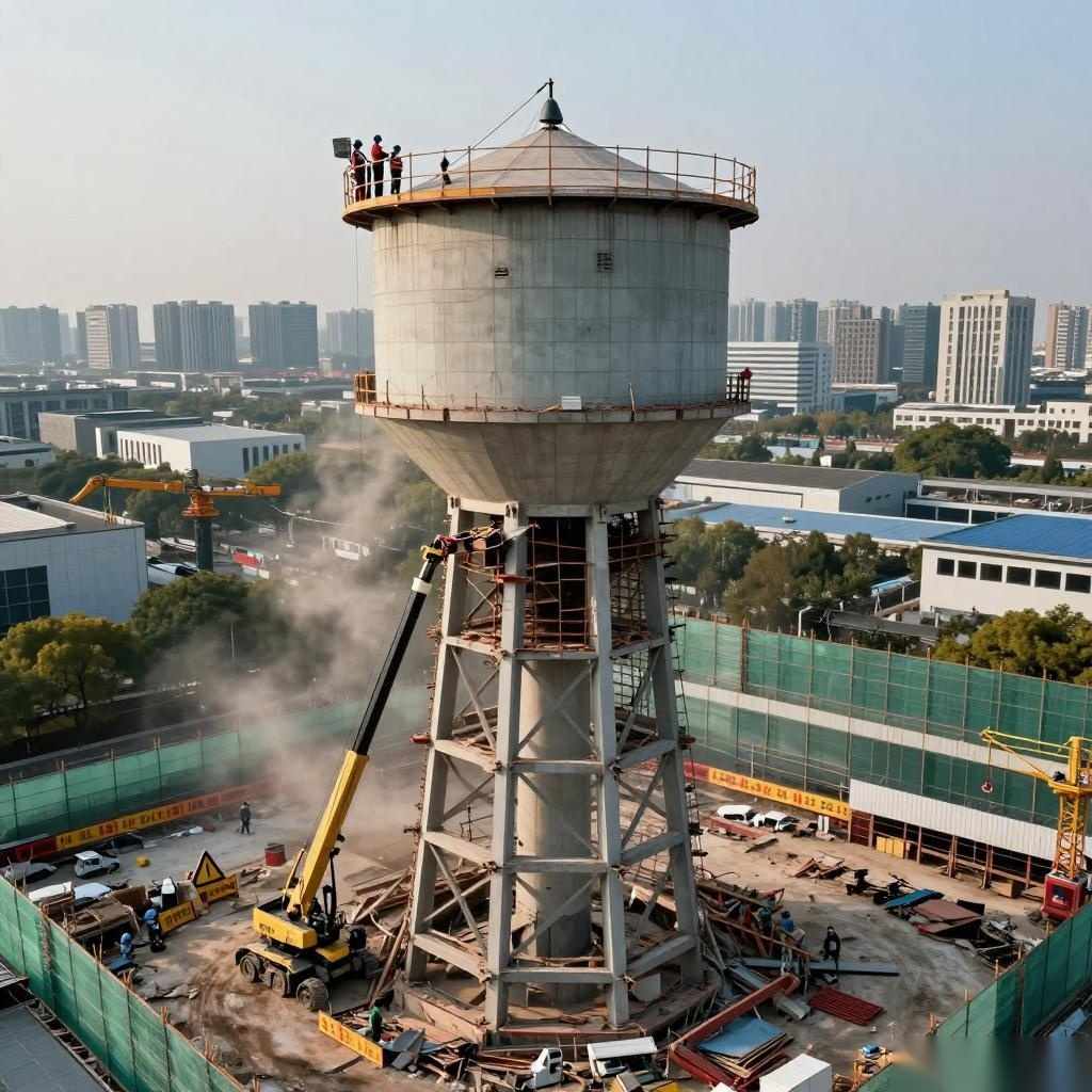苏州水塔拆除专业公司安全高效解决城市更新难题