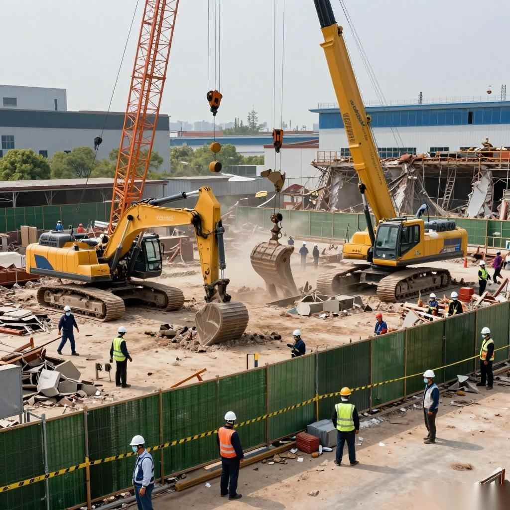 苏州工厂拆除怎么做？专业拆除公司分享高效安全方案