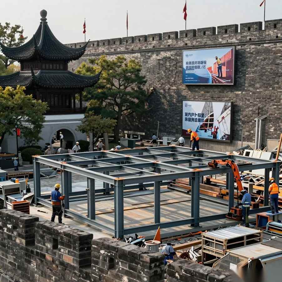 苏州广告牌拆除：城市更新中的安全与风貌平衡
