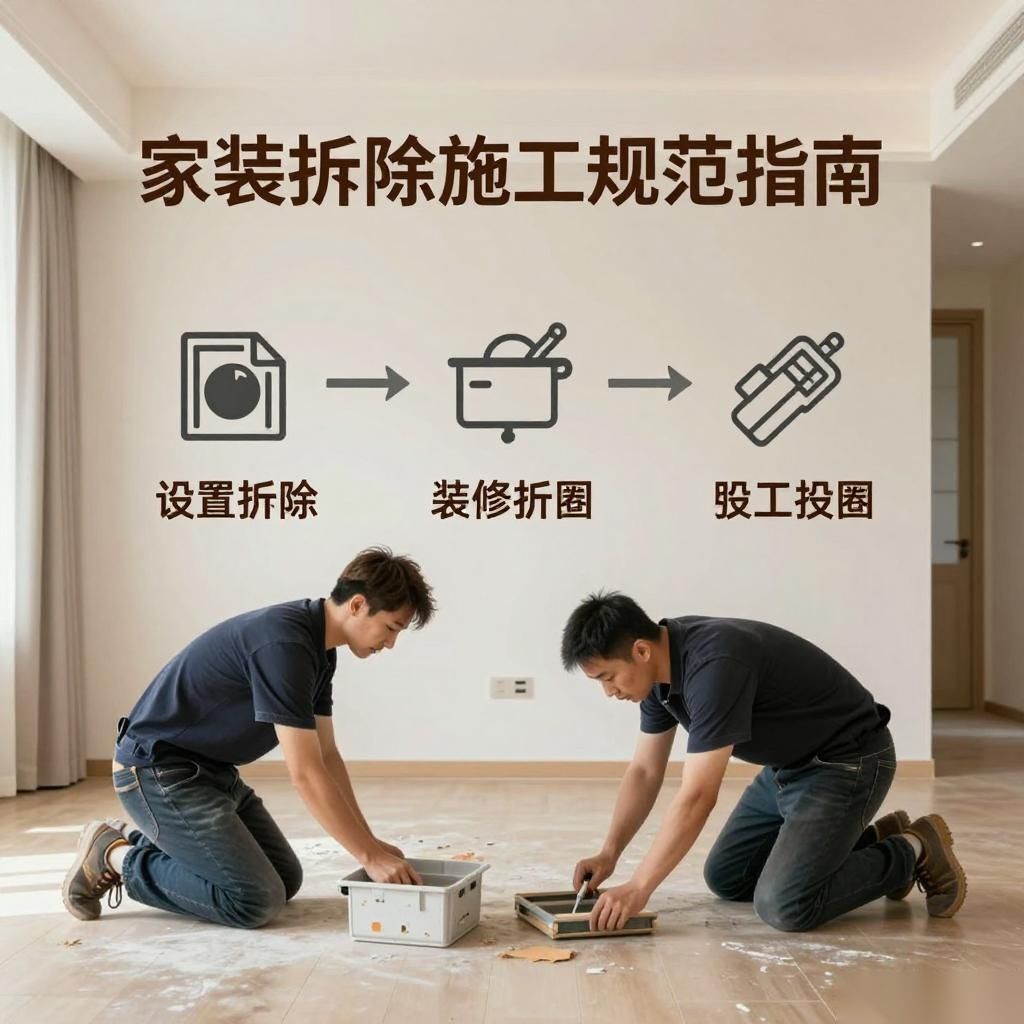 家装拆除施工规范指南：避免常见错误确保安全装修