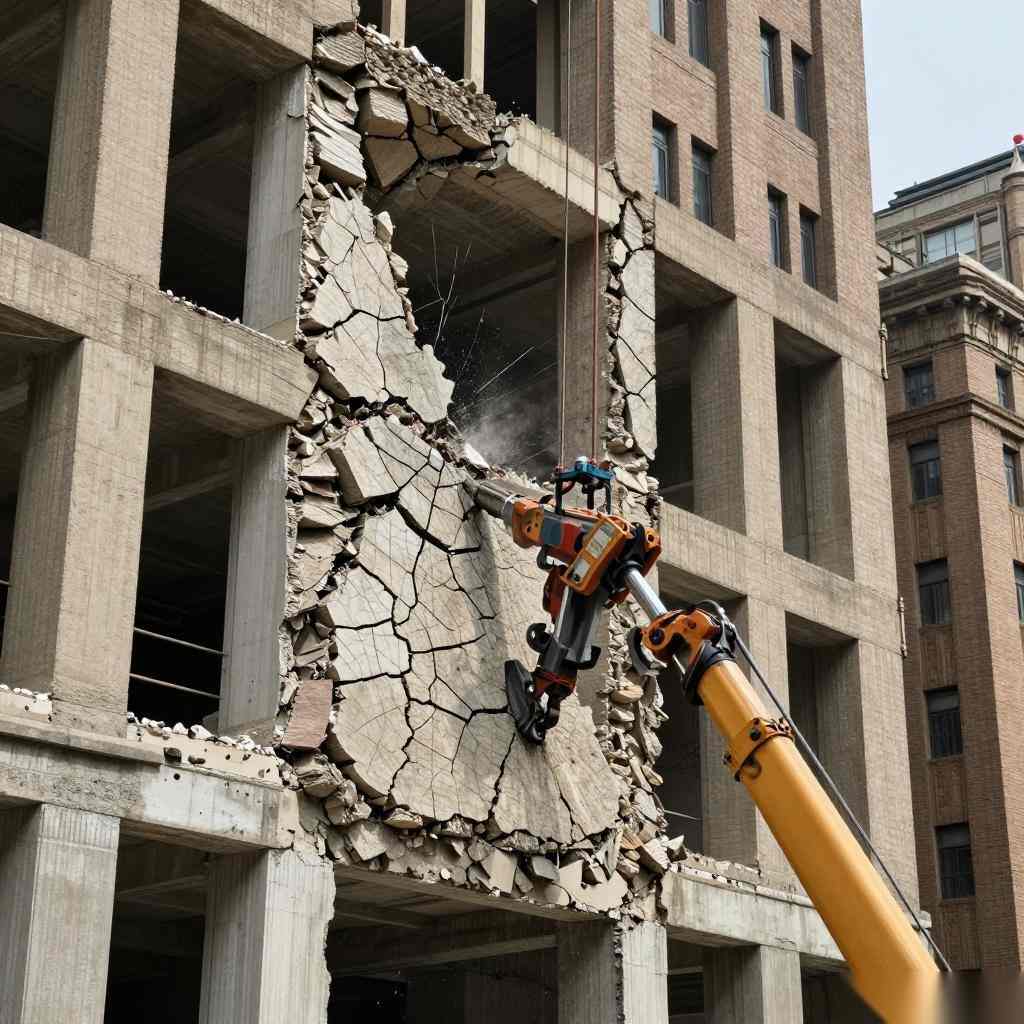 静力拆除，建筑拆除领域的绿色革新与精准实践