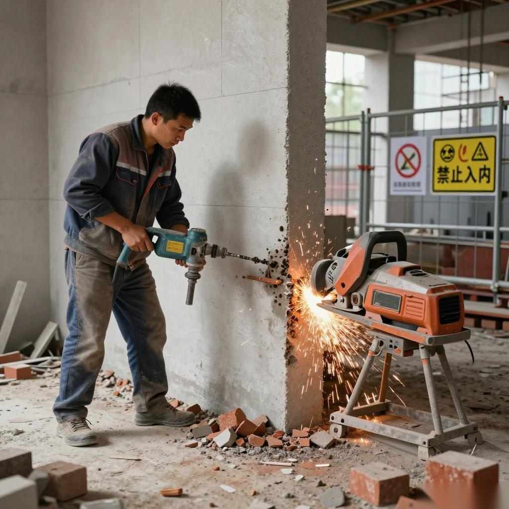 砖墙拆除,技术与安全的完美结合(图3) 砖墙拆除,技术与安全的完美结合