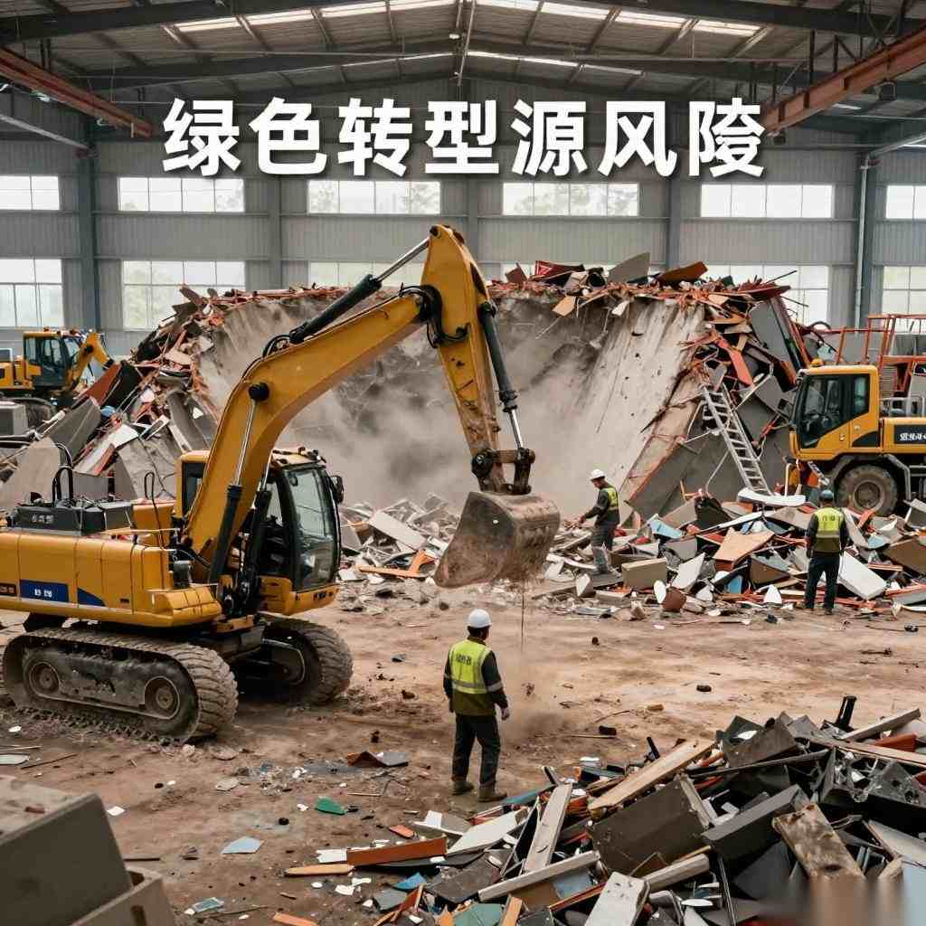 整厂拆除回收,绿色转型中的资源重生密码(图1) 整厂拆除回收,绿色转型中的资源重生密码