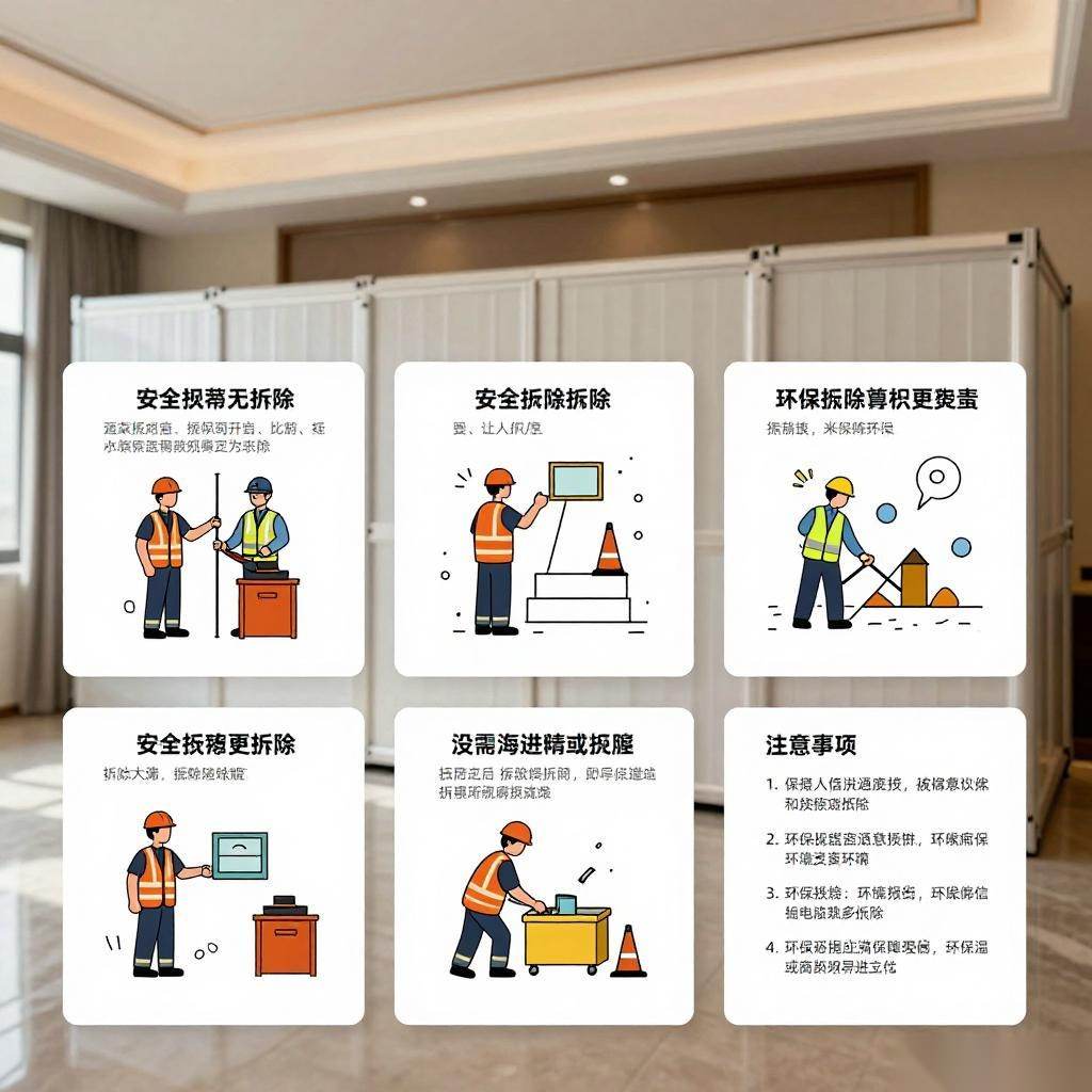 活动房拆除全攻略:安全高效环保拆除教程(图1) 活动房拆除全攻略:安全高效环保拆除教程