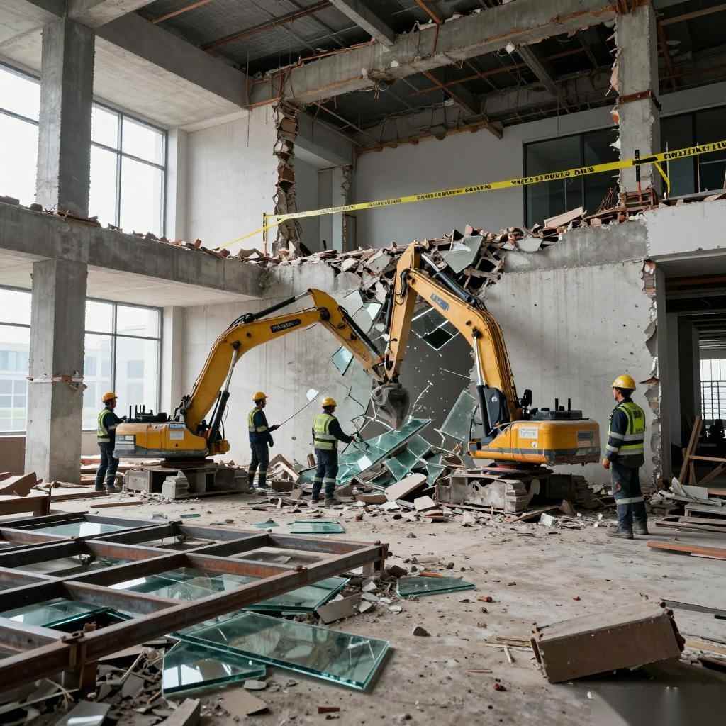 办公室拆除，高效、安全、环保的全面指南