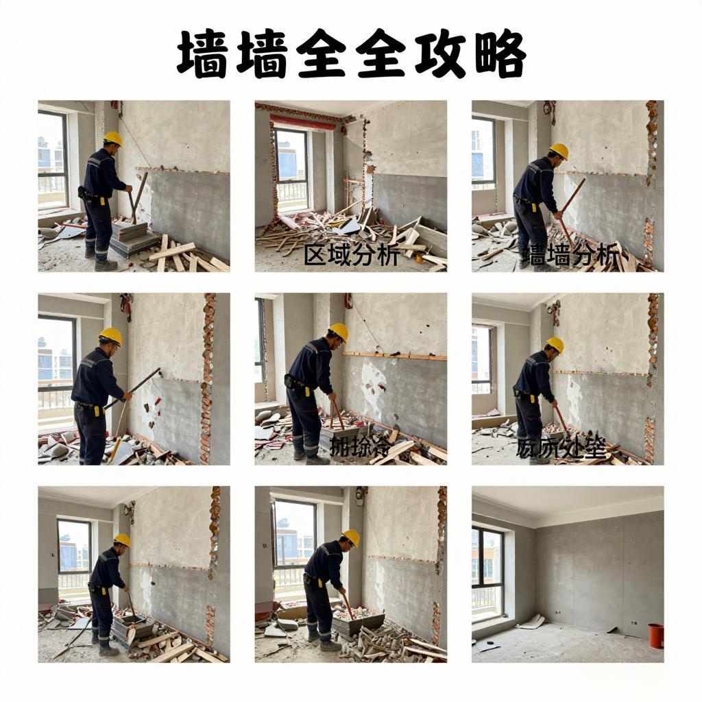 墙体拆除全攻略，安全改造空间的7个关键步骤
