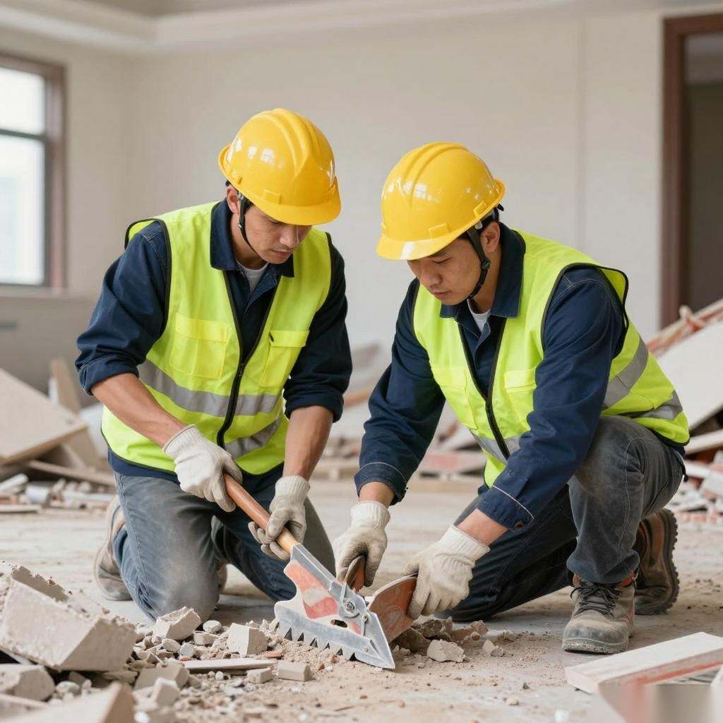 地面拆除，高效、安全、环保的建筑改造关键步骤