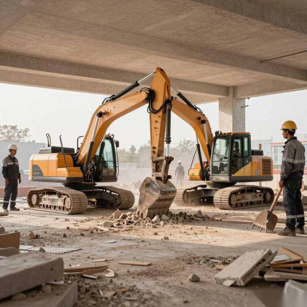 地面拆除,高效、安全、环保的建筑改造关键步骤(图1) 地面拆除,高效、安全、环保的建筑改造关键步骤