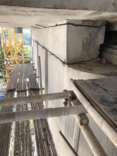 桥梁临时固结切割