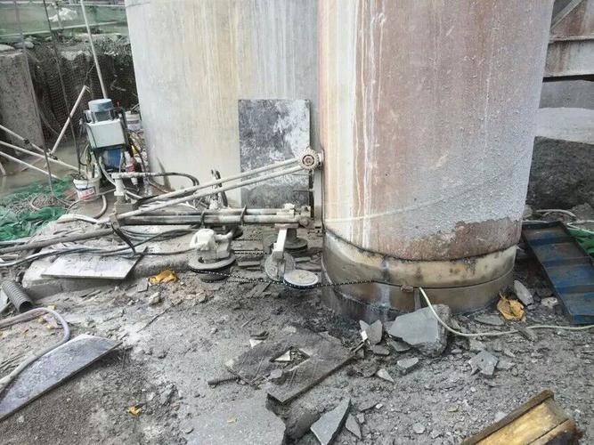 桥墩静力切割拆除