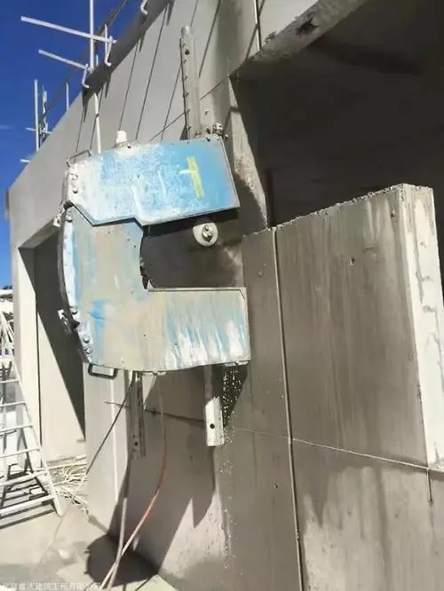 房屋静力切割拆除方法