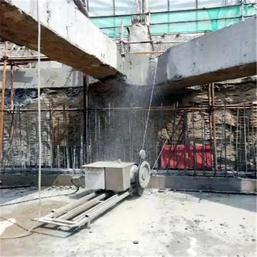 关于绳锯切割拆除混凝土梁的技术流程及注意事项